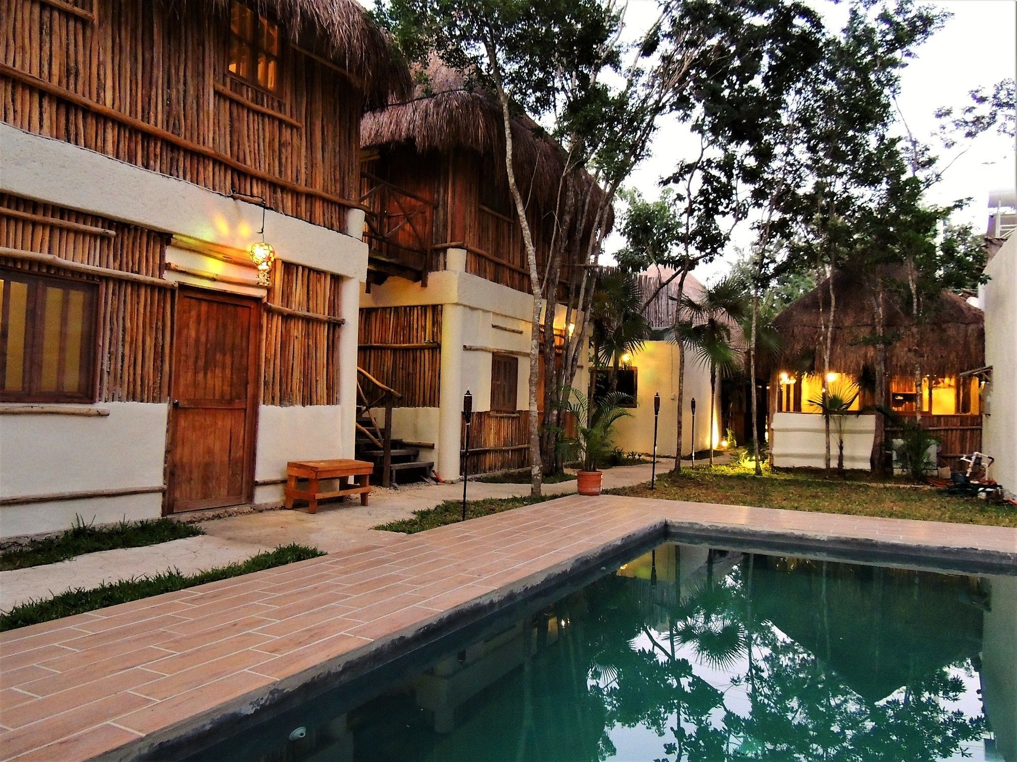 Siete Deseos Hotel Tulum Eksteriør billede