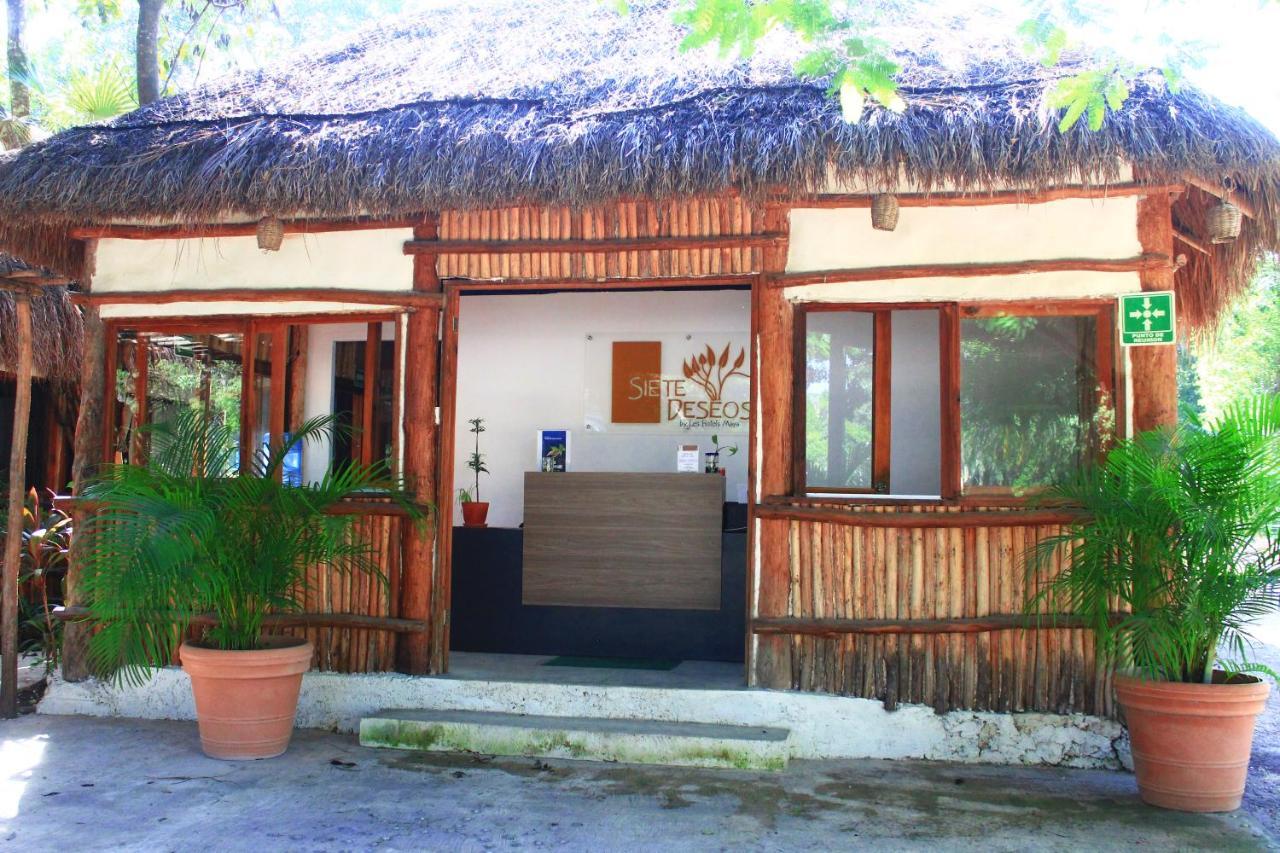Siete Deseos Hotel Tulum Eksteriør billede